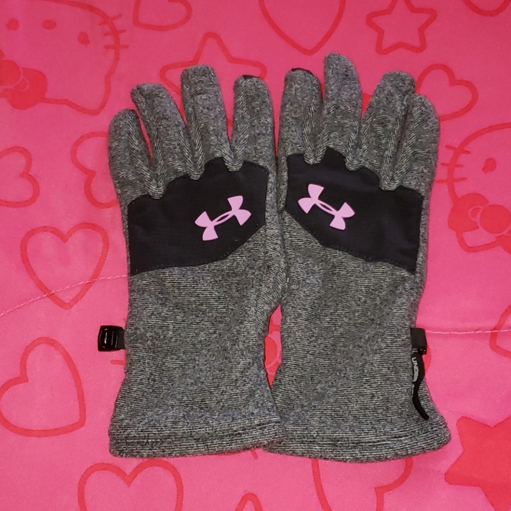 Girls Youth UNDER ARMOUR TECH GLOVES